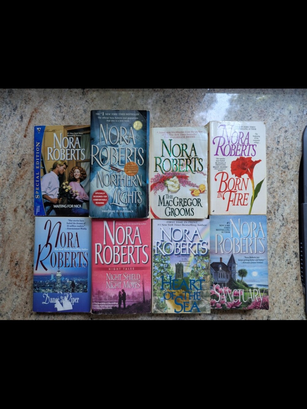 Nora Roberts Paperback Book Lot